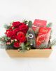 Festive White Wine and Chocolates
