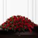 Red Rose Casket Spray