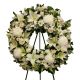White Tribute Wreath