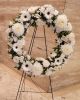 White Tribute Wreath